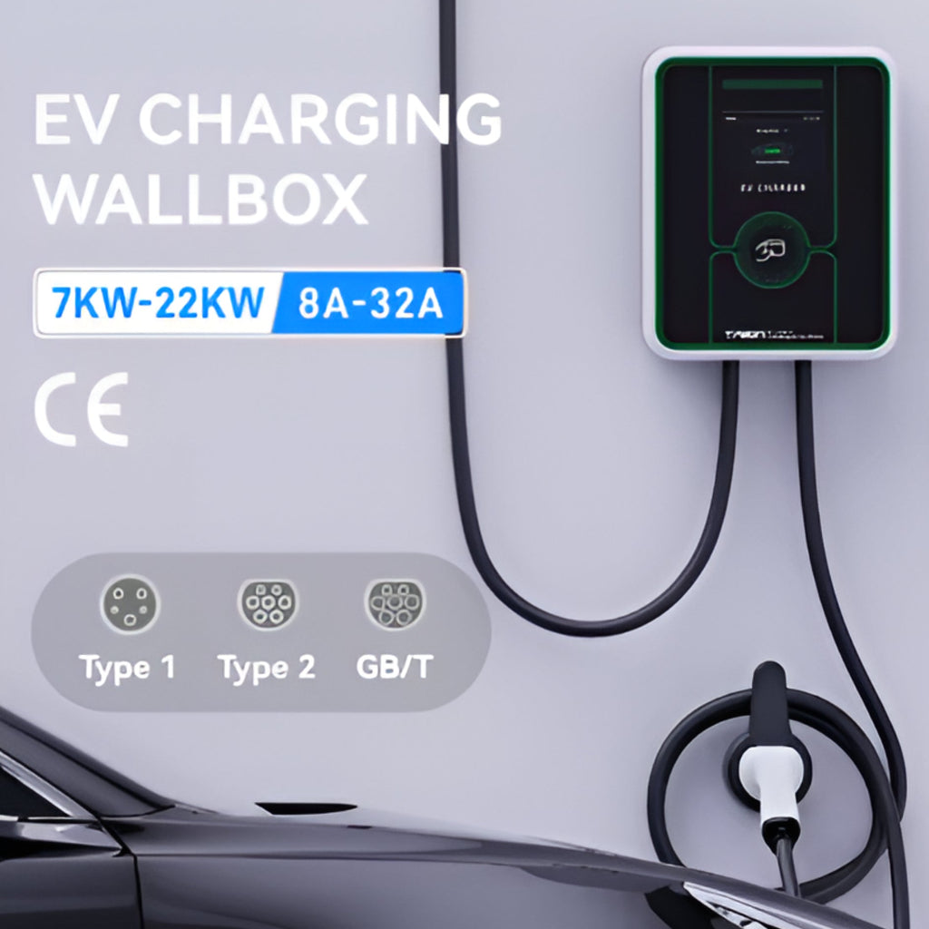 GridGlow Emerald 48A App-Smart EV Charger