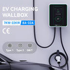 GridGlow Emerald 48A App-Smart EV Charger