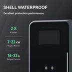 VoltAtelier Onyx Pro 80A EV Wall Charger