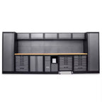 TitanForge WallLine Ultimate Garage Workbench Suite