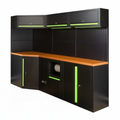 ApexForge Shadowline Pro Modular Garage Cabinet System
