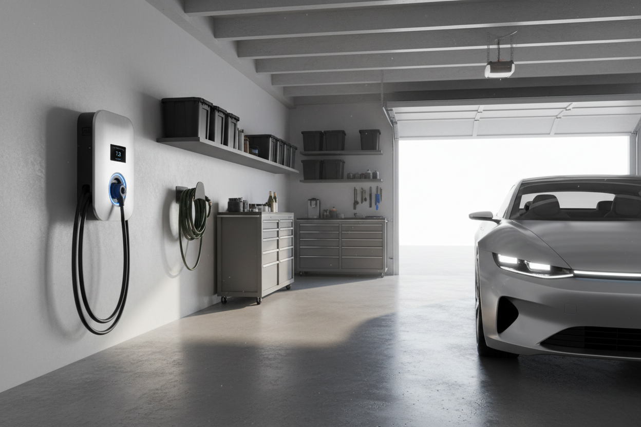 Slideshow Image 1 — Future-Ready Garage Power Setup